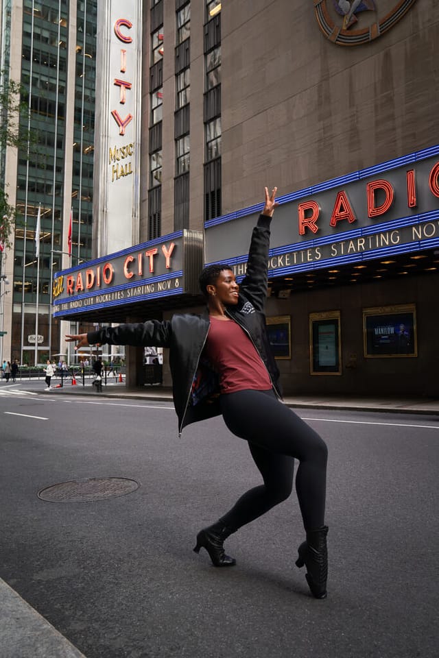 Kicking Eye-High With Radio City Rockette Karmen Moore Kicking Eye-High With Radio City Rockette Karmen Moore